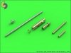 Master AM-32-068 MiG-15 & MiG-15bis - gun barrels set, antenna base & Pitot Tube (1:32)